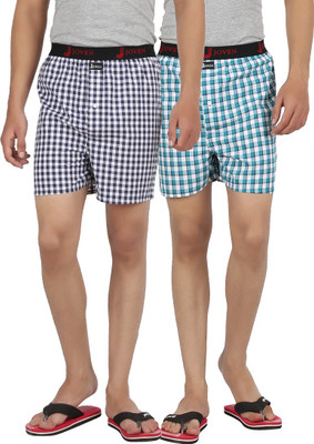 

Joven M40 Checkered Men's Boxer(Pack of 2, Multicolor