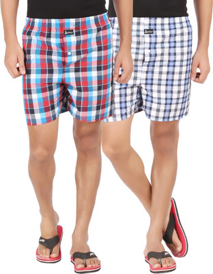 

Joven ML-14 Checkered Men's Boxer(Pack of 2, Multi