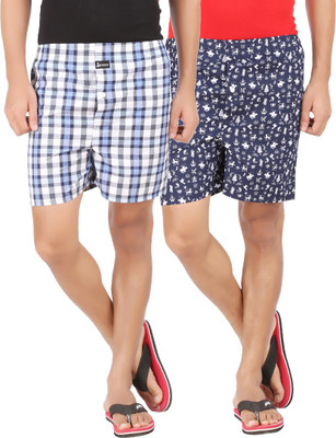 

Joven ML-33 Checkered Men's Boxer(Pack of 2, Multi