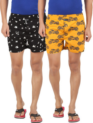 

Joven Printed Men's Multicolor Basic Shorts
