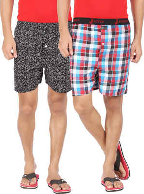 

Joven M-76 Checkered Men's Boxer(Pack of 2, Multicolor