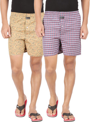 

Joven ML-27 Checkered Men's Boxer(Pack of 2, Multi