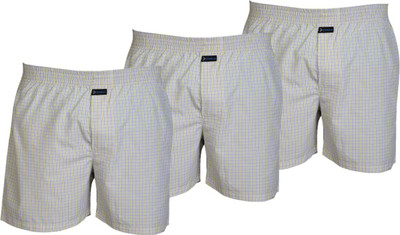 Careus Checkered Men Boxer(Pack of 3)