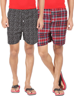 

Joven ML-30 Checkered Men's Boxer(Pack of 2, Multi