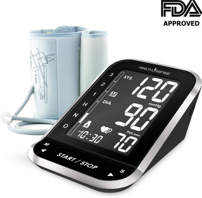 Health Sense BP 300 Heart-Mate BP 300 Bp Monitor(Black)