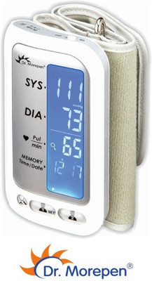 

Dr. Morepen BP-02UA Tubeless Design Bp Monitor(White)