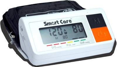 Smart Care LD 535 Blood Pressure Monitor Bp Monitor(White, Orange)