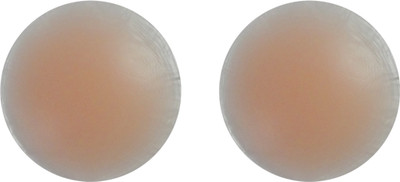 

Laceandme Silicone Peel and Stick Bra Pads(Beige Pack of 1)