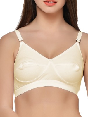 

Fashigo Women's Full Coverage Non Padded Bra(Beige), Skin