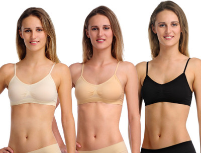 

Two Dots Women's Sports Bra(Black)