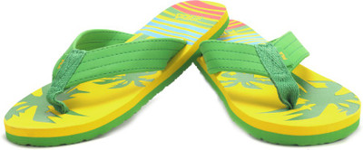 

Fila Palm Slippers, Yel;grn