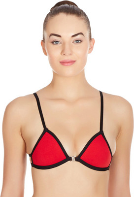 La inTimo Fashion Women Sports Lightly Padded Bra(Red) La inTimo Fashion Women Sports Lightly Padded Bra(Red)