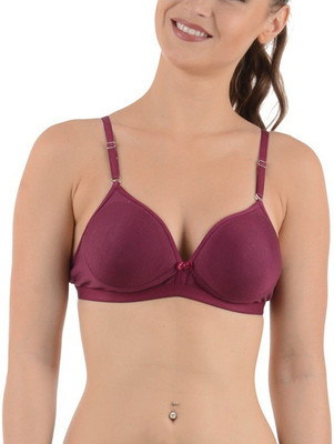 

Pink Pearl Women's Full Coverage Bra(Purple
