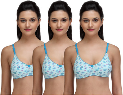 

Fashigo Women's Full Coverage Bra(Light Green), Rama