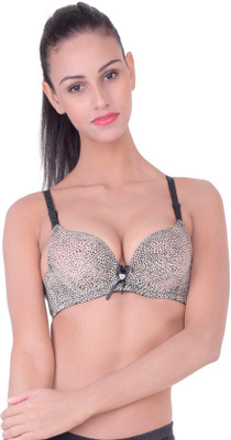 

PrivateLifes by PrivateLifes Women's Push-up Heavily Padded Bra(Multicolor), Beige
