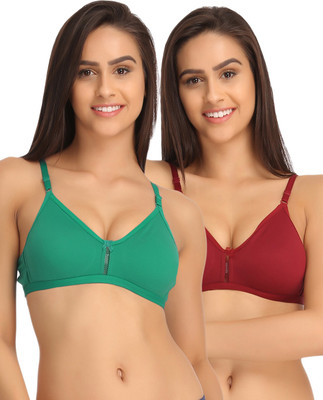 Clovia Women Full Coverage Non Padded Bra(Multicolor)