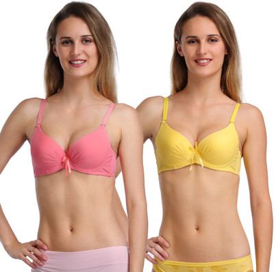 

Two Dots Women's Push-up Bra(Pink)