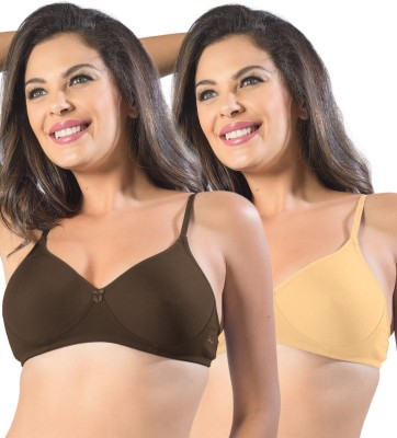 Sonari Smile Women T-Shirt Non Padded Bra(Multicolor)