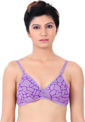 

S4S Women's Push-up Non Padded Bra(Purple)