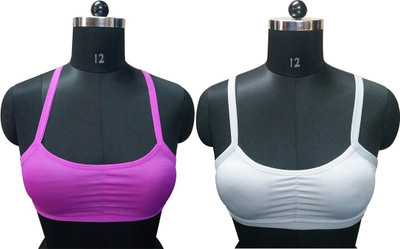 

Gold Dust Celebrity Style Girls Sports Bra Girl's Sports Bra(Multicolor