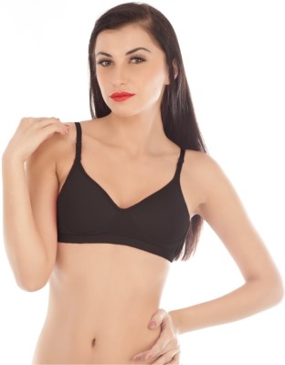 TWEENS Women T-Shirt Bra(Black)