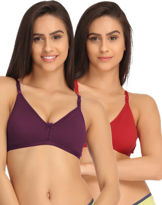Clovia Women Full Coverage Non Padded Bra(Multicolor)