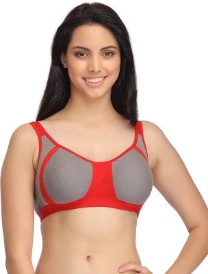 Clovia Women Full Coverage Non Padded Bra(Red)