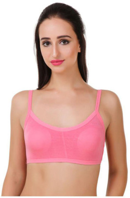 GOLDDUST Style Girls Sports Padded Bra Women Sports Bra(Pink)