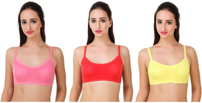 

Gold Dust Styles Girls Padded Bra Girl's Sports Bra(Multicolor