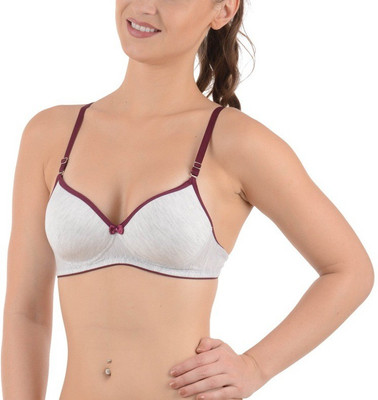 

Pink Pearl Women's Full Coverage Bra(Purple)