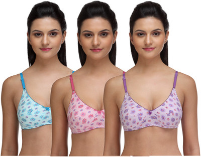 

Fashigo Women's Full Coverage Bra(Multicolor)