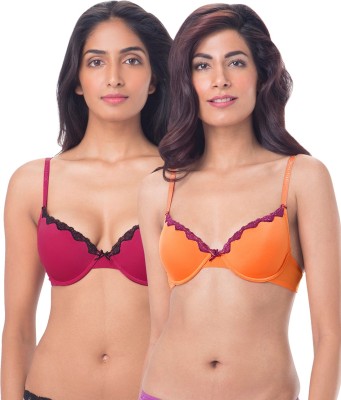 Buy PrettySecrets Women's Push-up Bra(Multicolor) on Flipkart