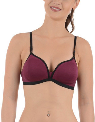 

Pink Pearl Women's Full Coverage Bra(Purple)