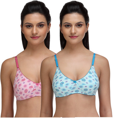 

Fashigo Women's Full Coverage Bra(Multicolor)