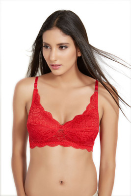 

Sherry by Sherry Women's Full Coverage Bra(Red)