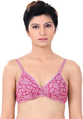 

S4S Women's Push-up Non Padded Bra(Pink)