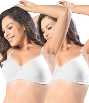 Sonari D-12 Women Full Coverage Bra(White)