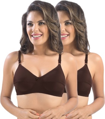 Sonari loreal Women T-Shirt Heavily Padded Bra(Brown)