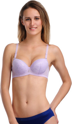 

Two Dots Women's Push-up Heavily Padded Bra(Purple)