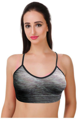 

Gold Dust Style Girls Sports Padded Bra Girl's Sports Bra(Multicolor