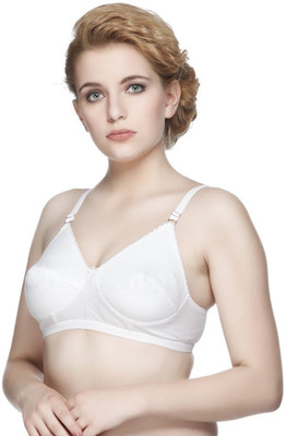Nutex Sangini Women Full Coverage Non Padded Bra(White)