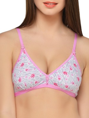 

Fabme Women's T-Shirt Non Padded Bra(Pink)