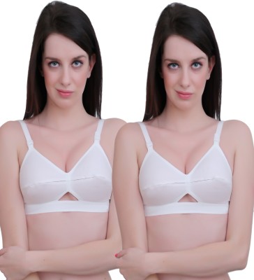 JSR Paris Beauty Pro Women Minimizer Non Padded Bra(White)