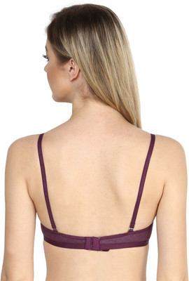 

Fashigo Women's Push-up Lightly Padded Bra(Purple)