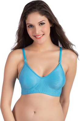 TWEENS by Belle Lingeries Full Coverage Non-Padded Women T-Shirt Non Padded Bra(Blue)