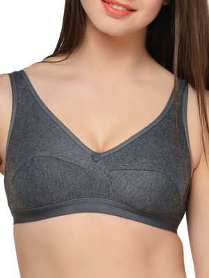 

Fabme Women's T-Shirt Non Padded Bra(Grey)