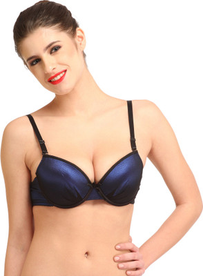 

Glus Women's Balconette Lightly Padded Bra(Gold), Golden