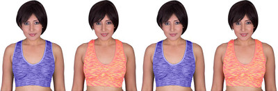 

Gold Dust Styles Girls Padded Bra Girl's Sports Bra(Multicolor