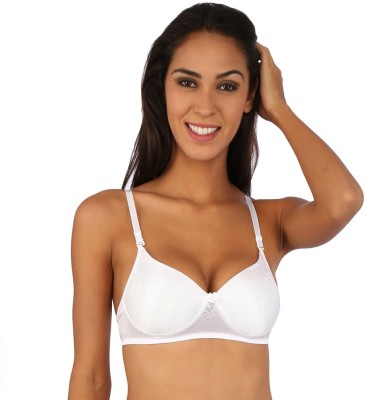 BRALUX Trishna Women Full Coverage Lightly Padded Bra(White)