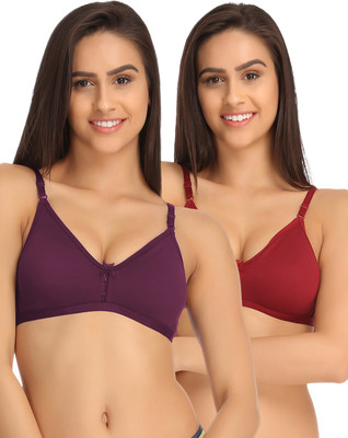 Clovia Women Full Coverage Non Padded Bra(Multicolor)